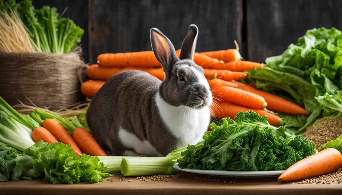 Rabbit food, diet, nutritional needs, pet care
