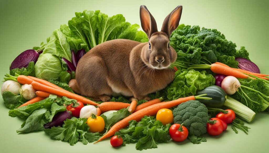 Rabbit vegetables