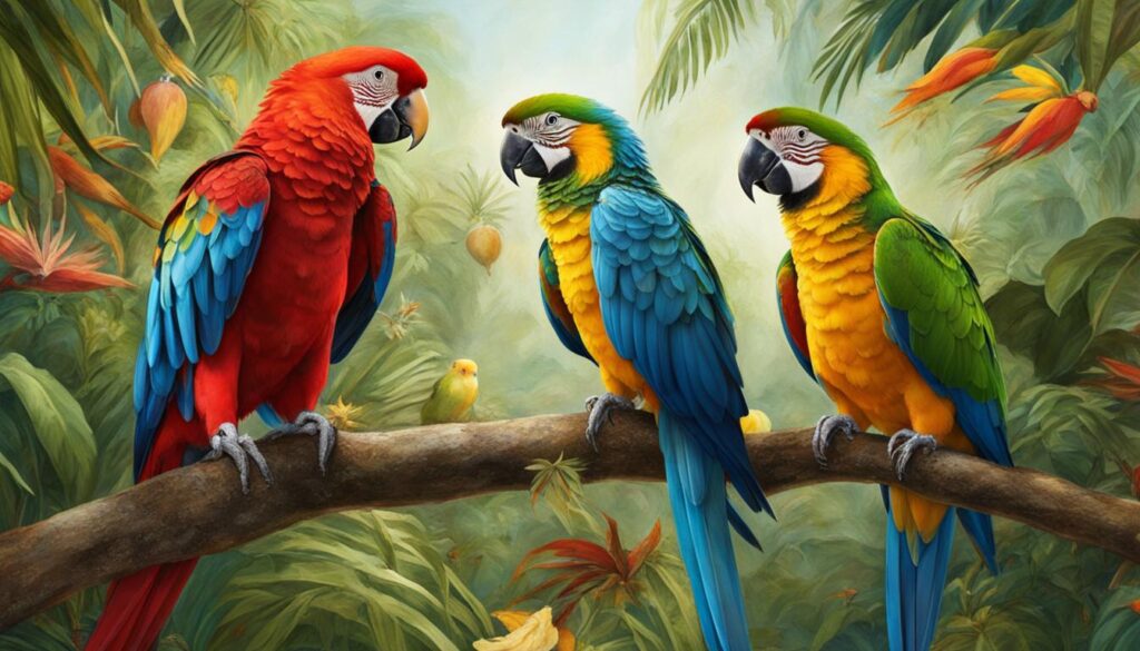 communication in parrot behavior