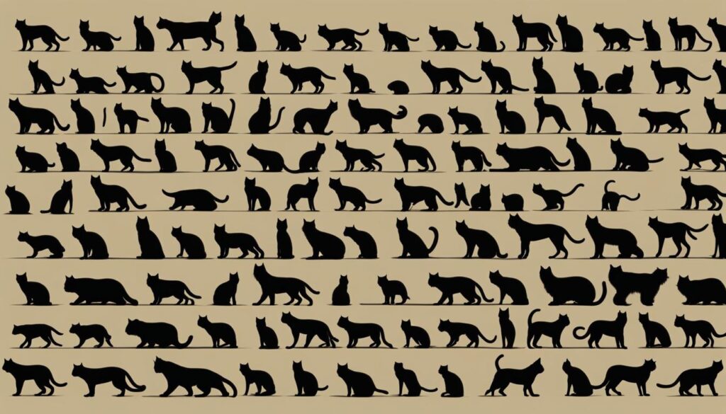 evolutionary changes in domestic cats