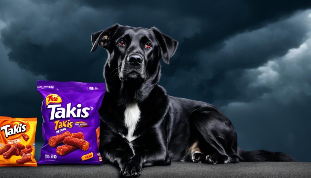 Can Takis cause cancer in dogs