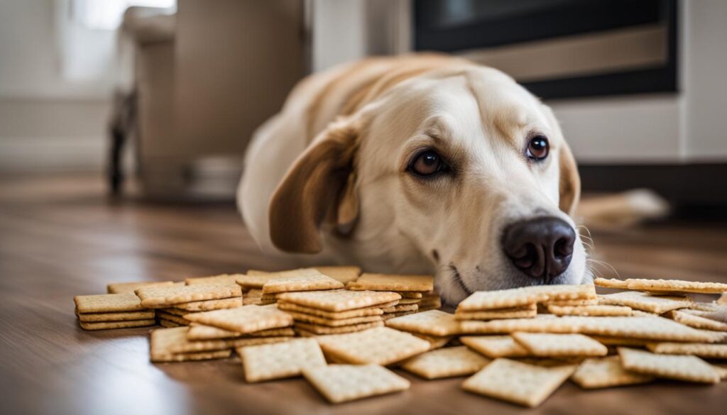 Feeding Saltine Crackers to Dogs