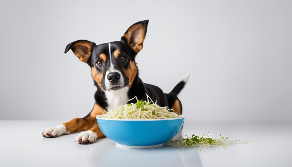 Safe for dogs to eat bean sprouts