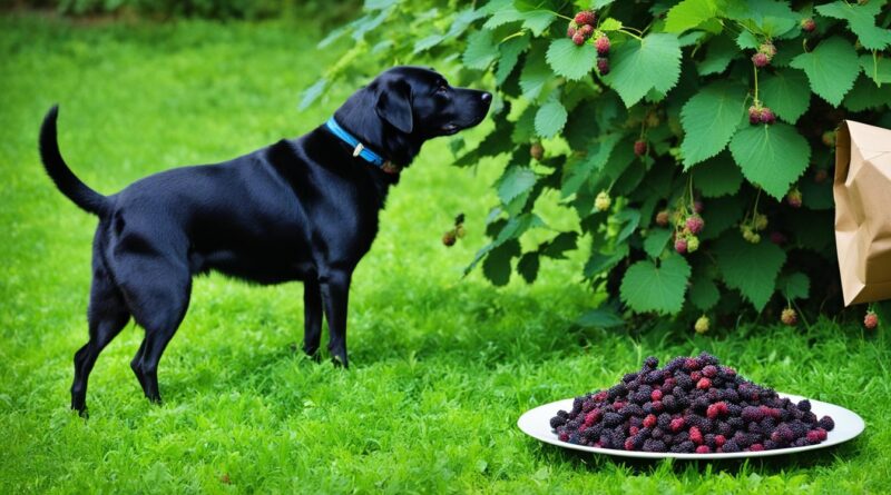 can dogs eat mulberries