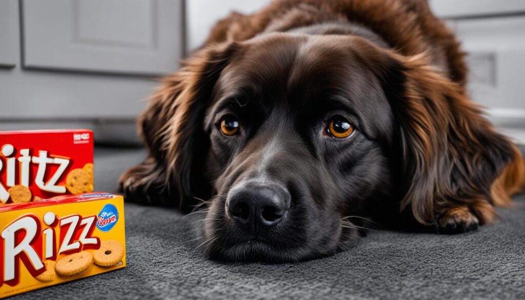 harmful effects of ritz crackers on dogs