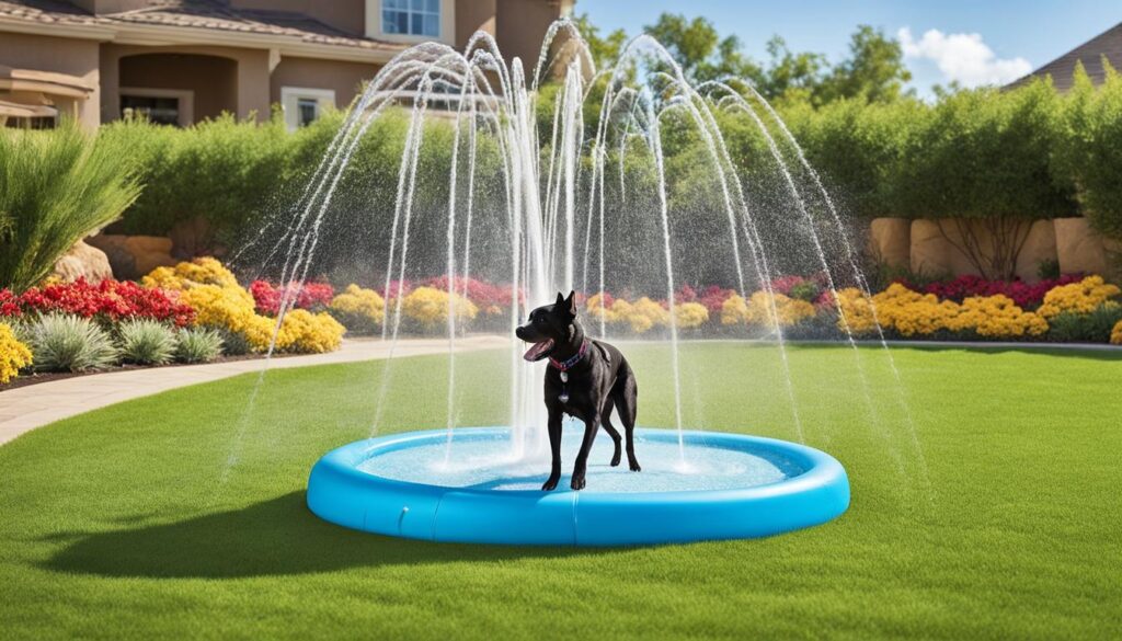 interactive water features for dogs