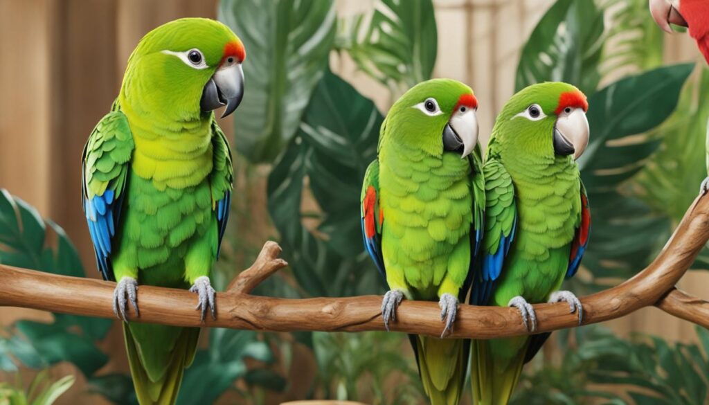 quaker parrot habitat