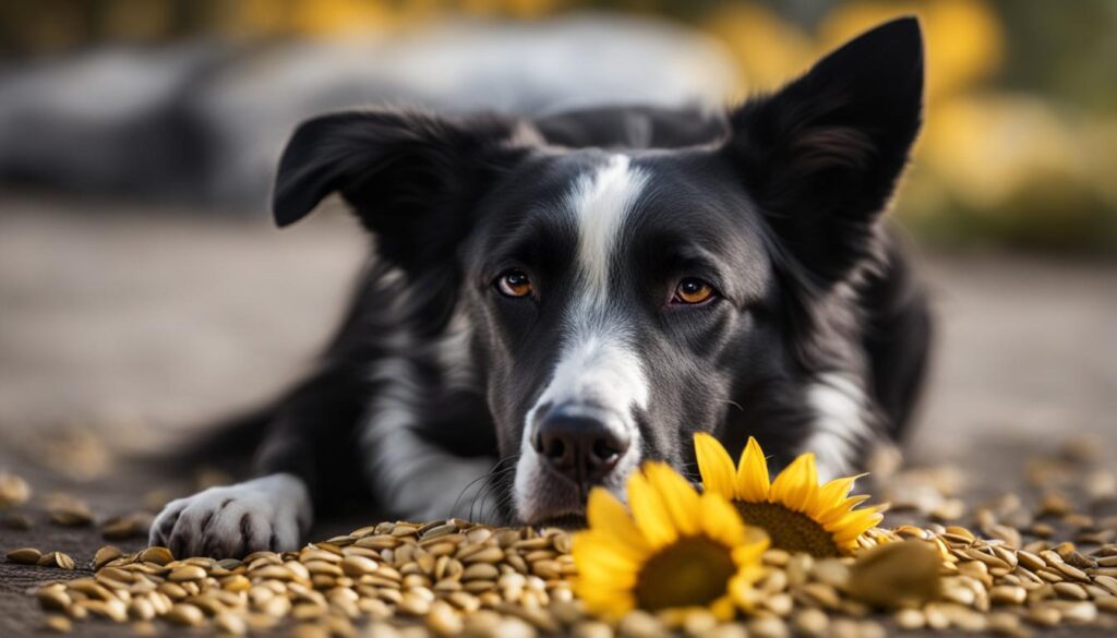risks of dogs eating sunflower seeds