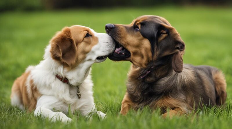 why do dogs lick other dogs ears