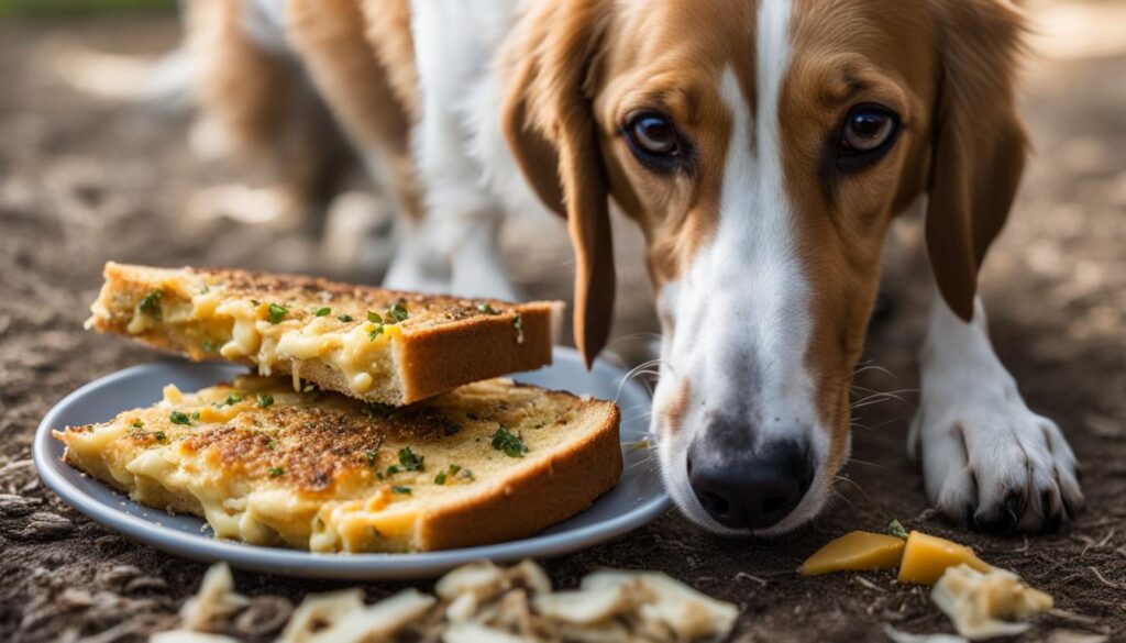 Garlic Bread for Dogs
