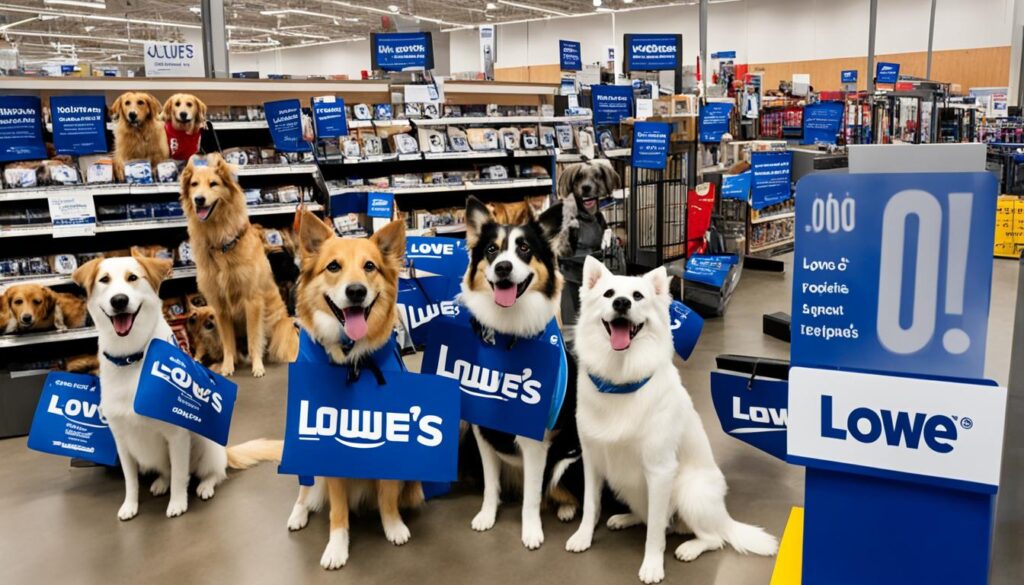 Lowes Pet Policy