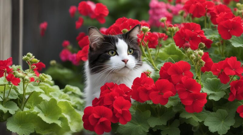 are geraniums poisonous to cats
