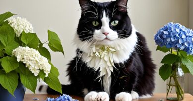 are hydrangeas toxic to cats