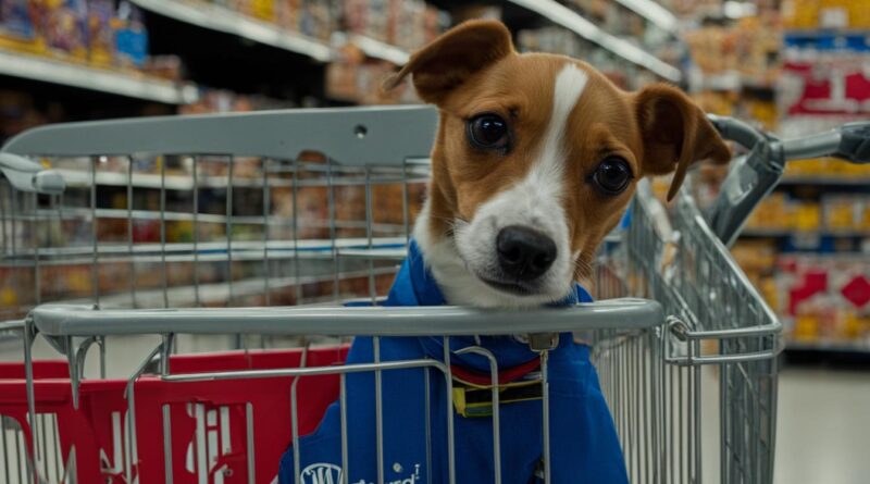 are small dogs allowed in walmart