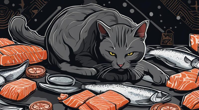 can cats eat raw salmon