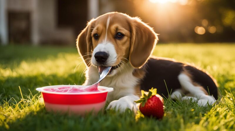 can dogs eat strawberry yogurt