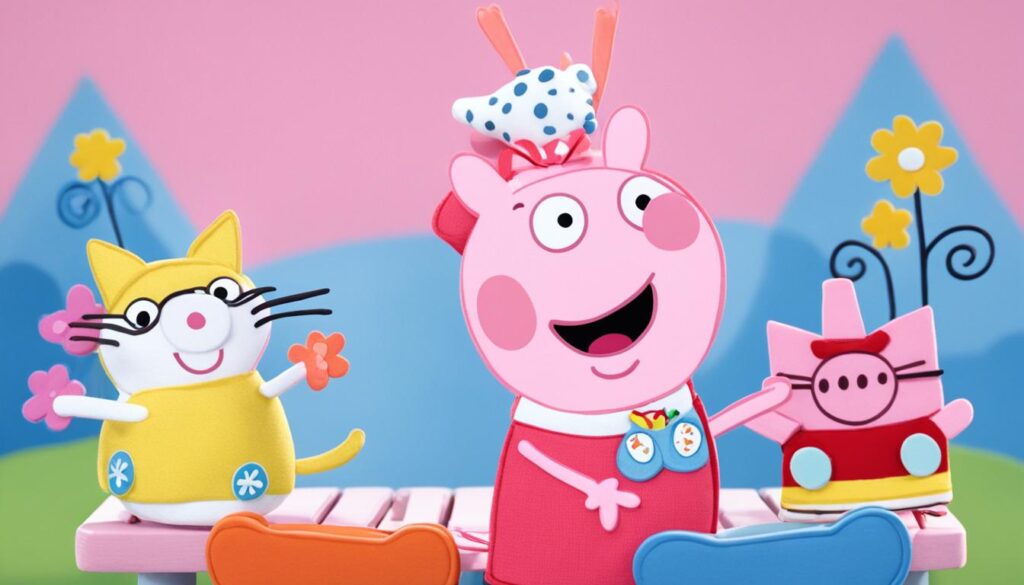 candy cat from peppa pig tv show