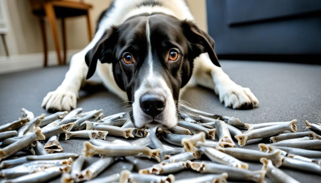 concerns about sardines and bones for dogs