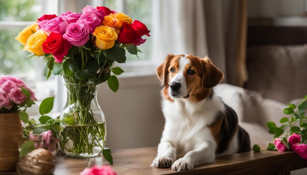 dog-safe roses