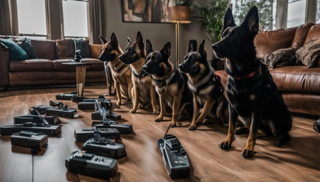 dogs trained to find vape devices