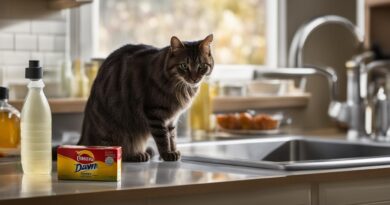 is dawn dish soap safe for cats
